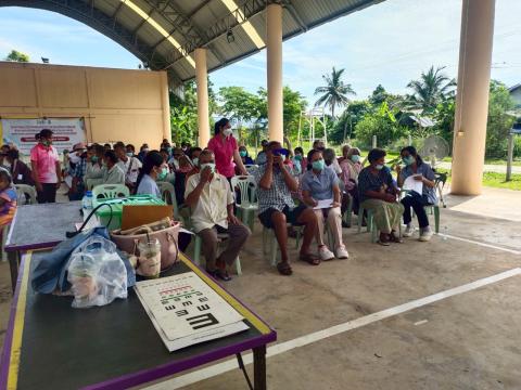 โครงการตรวจคัดกรองโรคทางตาและแก้ไขความผิดปกติด้านการมองเห็น ผู้สูงอายุ ประจำปีงบประมาณ พ.ศ. 2568