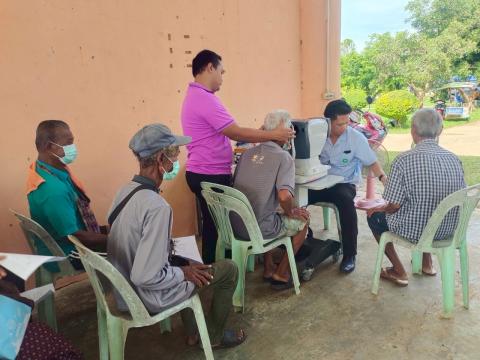 โครงการตรวจคัดกรองโรคทางตาและแก้ไขความผิดปกติด้านการมองเห็น ผู้สูงอายุ ประจำปีงบประมาณ พ.ศ. 2568