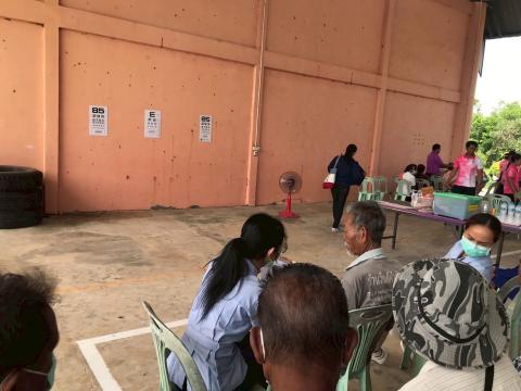 โครงการตรวจคัดกรองโรคทางตาและแก้ไขความผิดปกติด้านการมองเห็น ผู้สูงอายุ ประจำปีงบประมาณ พ.ศ. 2568